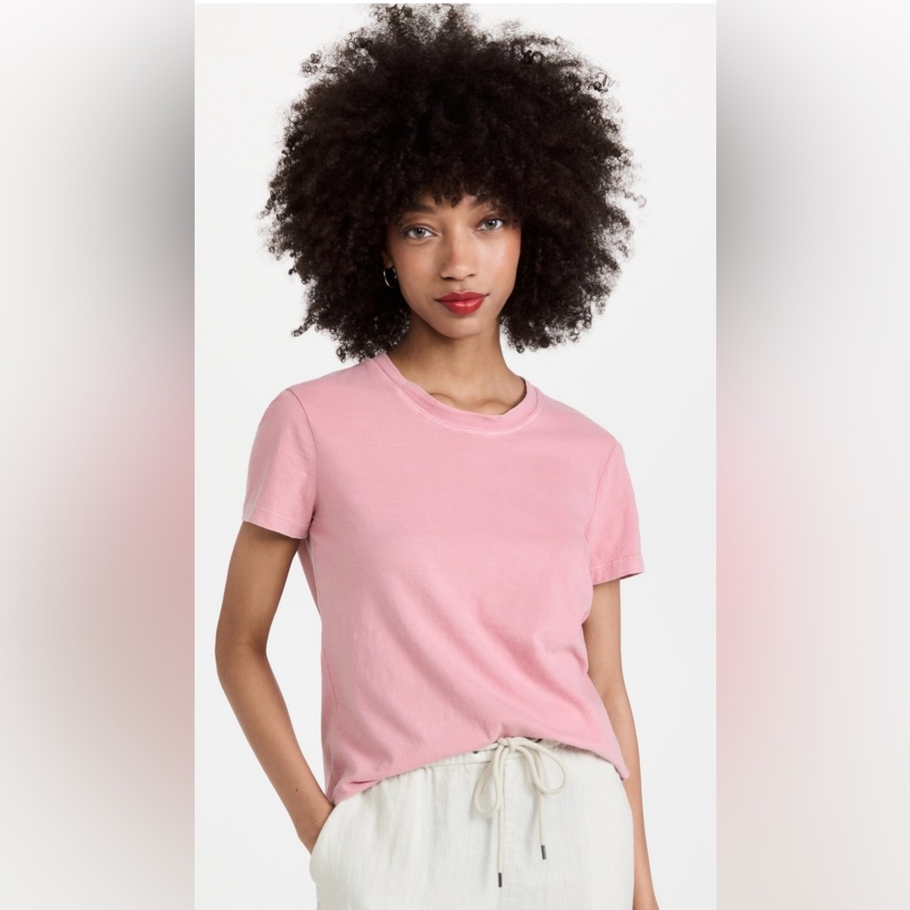 James Perse Little Boy Tee Pink size Small